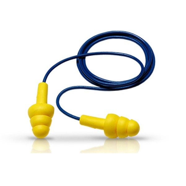 3M™ Tapones auditivos reutilizables con cordón, 90586-10DC, 10